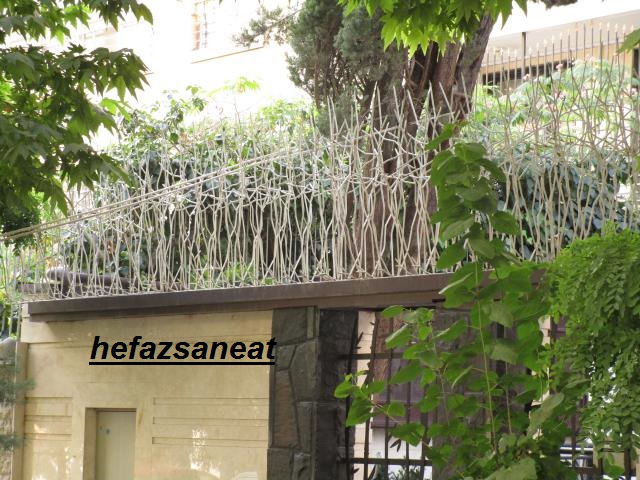 تولید نرده روی دیوار در تهران