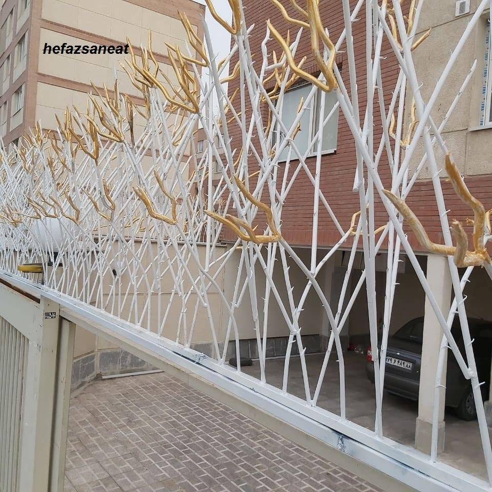 نرده شاخ گوزنی امنیتی دیوار